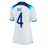 Ženski Nogometni dresi Anglija Declan Rice #4 Domači SP 2022 Kratek Rokav